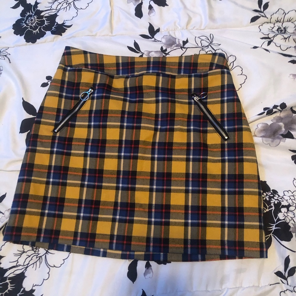 Plaid Skirt